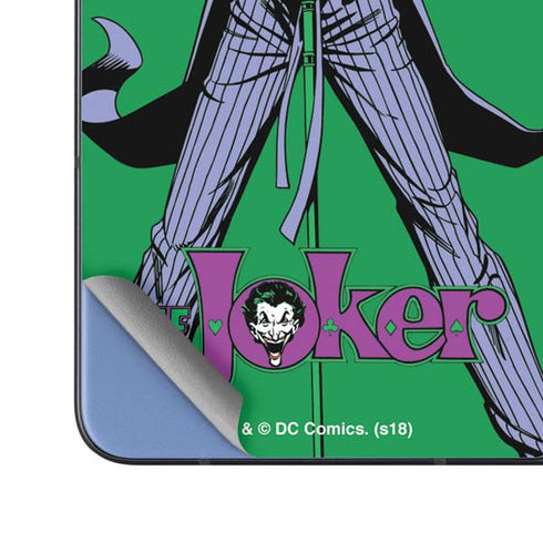 DC Comics The Joker Classic Art Pose Galaxy Z Fold5 5G Skin